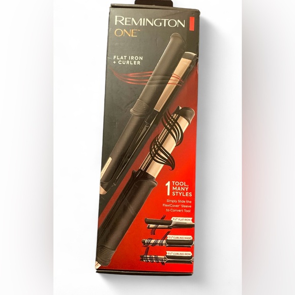 Remington ONE Flat Iron + Curler 2-in-1 Styling Tool (New in Box) - Picture 1 of 6